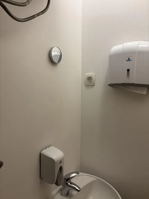 The size of the mirror in my driving school.