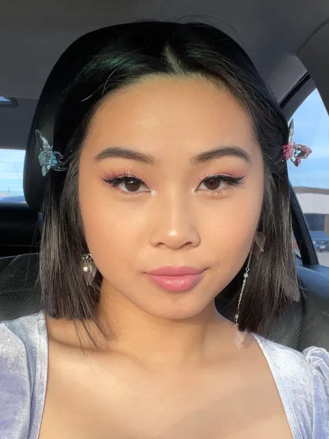 nothing like some good lighting and great concealers to cover up that stress acne! thank you ELF &amp; makeup revolution !!!