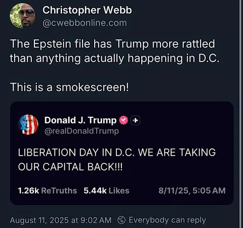 🚨 Pedo rapist felon trying to make another obvious distraction from the Trumpstein files.