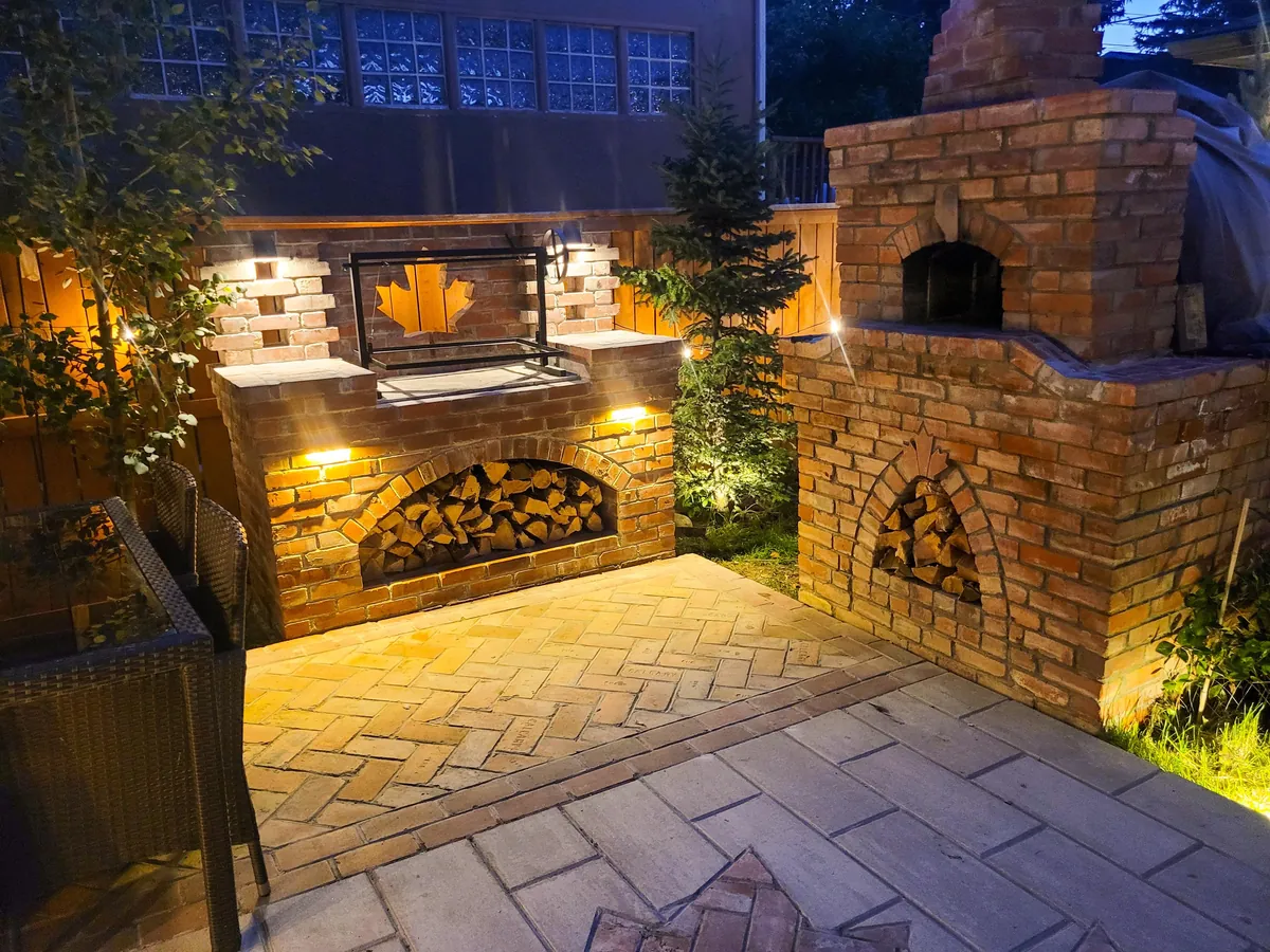 I built a BBQ this summer