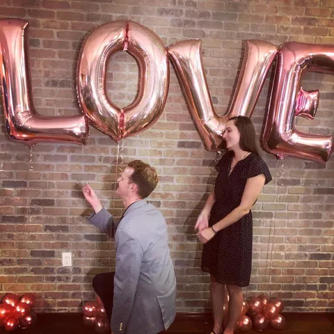 My blind friend got engaged yesterday....he’s pretty sure.