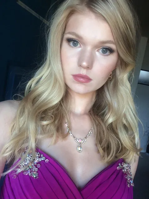 Last night's prom makeup