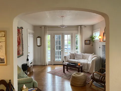 My apartment on a rainy day 