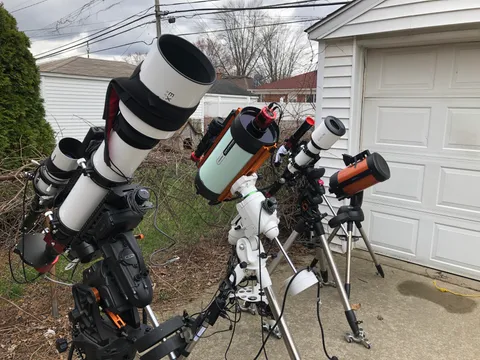 These are all of the telescopes I've use to create and post pictures on Reddit with.