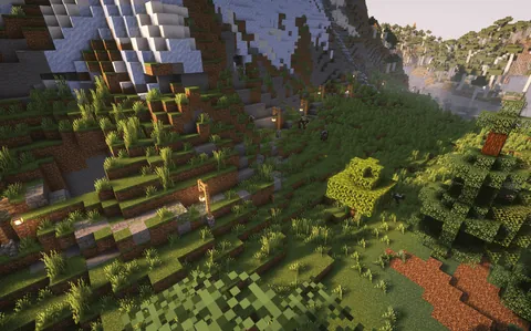 I made a mod that auto-generates roads between villages (biome-aware, 1.21.x)