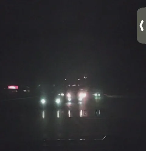 Cruising home from work and this guy was on my tail dying to pass… all he had to do was wait. [oc]