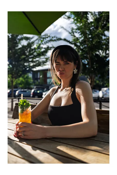 Date night drinks with my wife