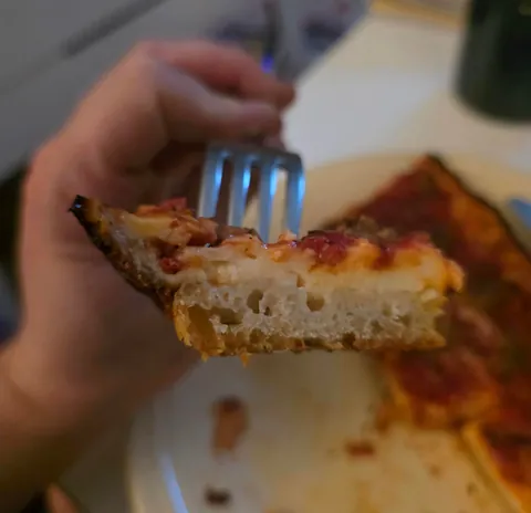 [Homemade] Sausage Chicago Pan Pizza