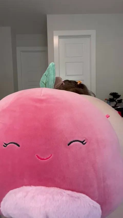 Stripping with a plushy!!!