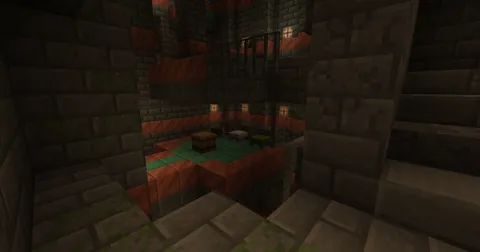 I was exploring the stronghold in my survival world and I randomly stumbled upon this