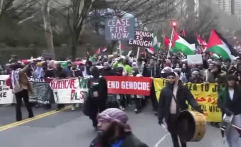 Protesters target a cancer treatment center. Yell "shame" at kids looking out the window