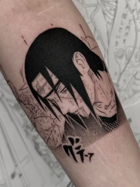 Hi! I'm Andrea. I’m new in Reddit! I don't know how it works but I hope you like the manga tattoos I do! (@novantaink)