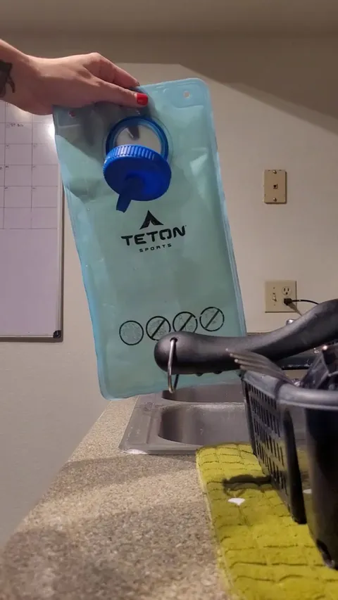 Water bladder aftercare