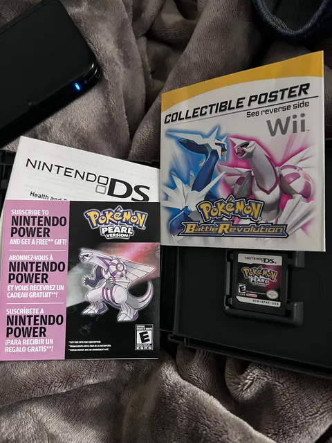 Absolutely insane find in a copy of Pokemon Pearl I bought today