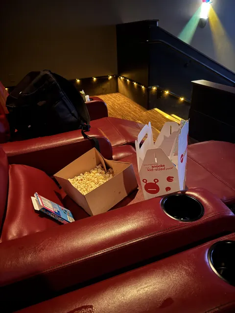 Reserved seating. Only other people in the theater. Picked the seats right next to us.