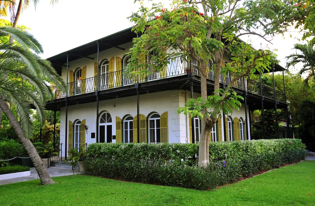 Ernest Hemingway House (Key West, Florida, US).