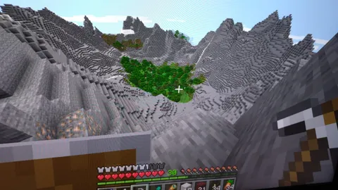 Climed a mountain and found this beautiful place inside 