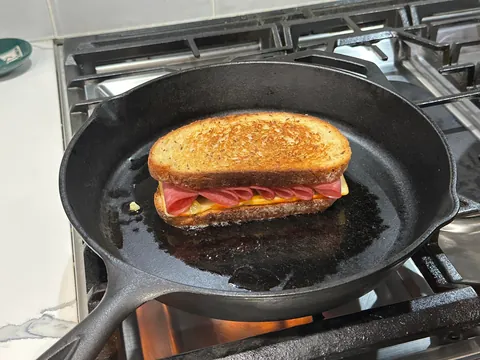 [homemade]salami, muenster, giardiniera and dijon on rye