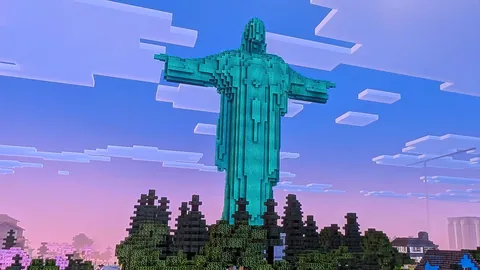A year ago, I posted my Christ The Redeemer statue. A lot of people requested I post it when it oxidizes.