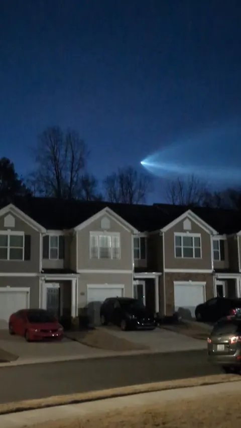 What did I see this morning?