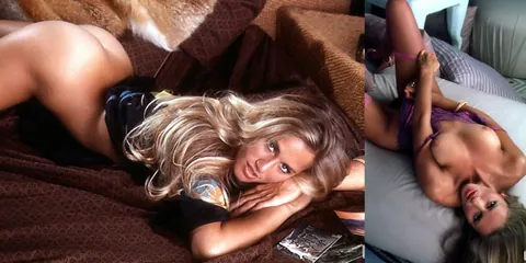 Playboy March 1981 PMOTM and ZZ Top Eliminator girl Kymberly Herrin.