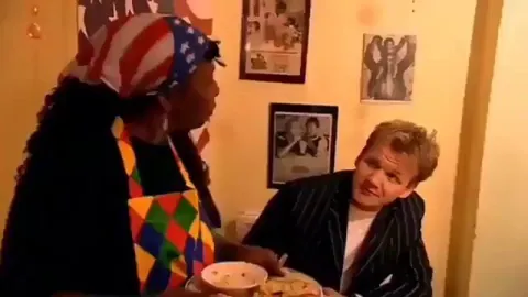 On Kitchen Nightmares, Gordon Ramsay visited Momma Cherri's Soul Food Shack in Brighton. He loved the food (especially the jambalaya) and called it the best he'd had outside Louisiana