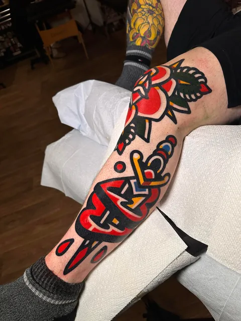 Progress on boldline sleeve by @JitanForcier at Montréal Classique