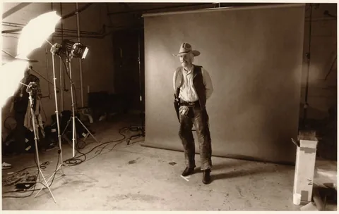 Robert Duvall in 1989, from behind-the-scenes of "Lonesome Dove"