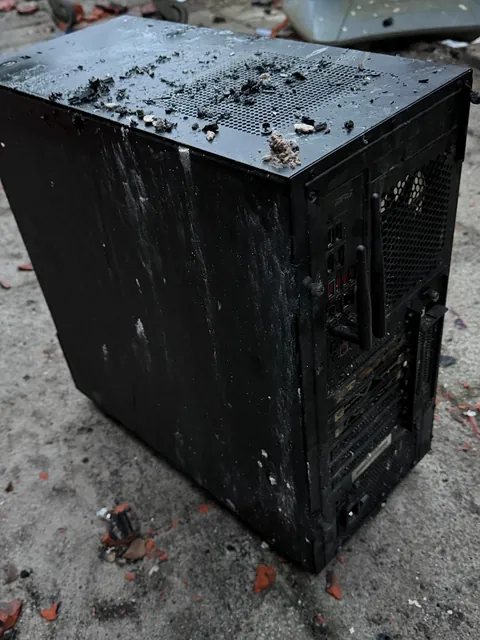 Fire and crane missed my PC