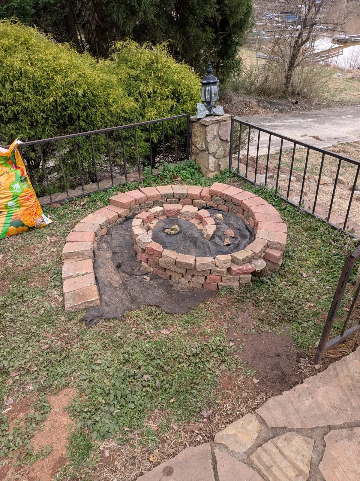 Wife tasked me to build an Herb Spiral with a 0$ budget