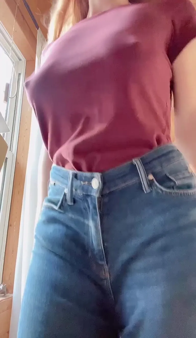 No bra, no panties, ready for fun ✅