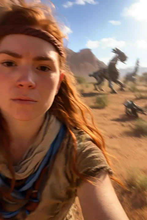 I asked ChatGPT to create selfies for video game characters