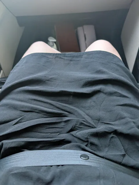 I ironed this dress right before leaving for a funeral. 10 minutes into the drive, I realized it already has permanent wrinkles from my lap.