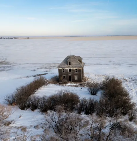 Abandoned country house.