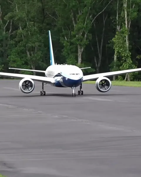 Remote controlled  Boeing 777X made by Ramy RC