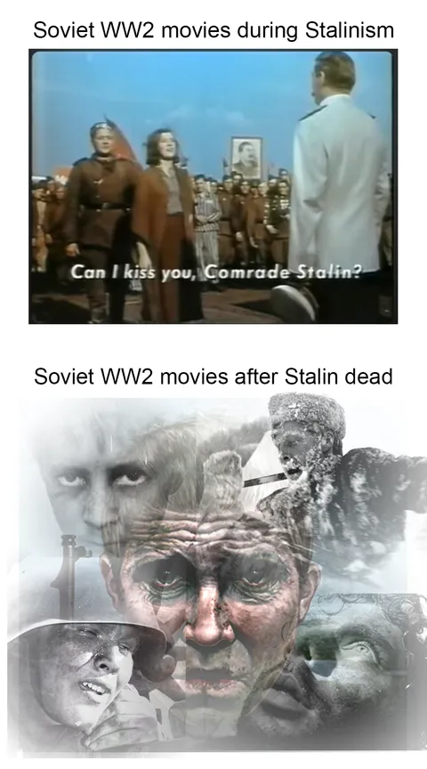 De-Stalinization was significant for the Soviet cinema