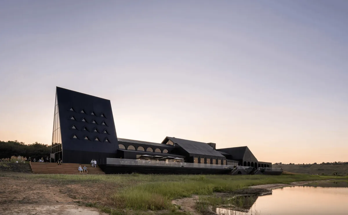 Hospitality Center at Kudykina Gora Park by Megabudka in Lipetsk Oblast, Russia