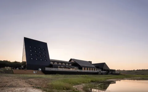 Hospitality Center at Kudykina Gora Park by Megabudka in Lipetsk Oblast, Russia
