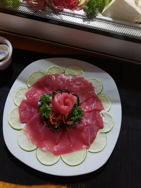 I caught a yellowfin Tuna in Puerto Vallarta and took a chunk to a sushi bar...THIS IS THE SASHIMI THEY PRESENTED!!!