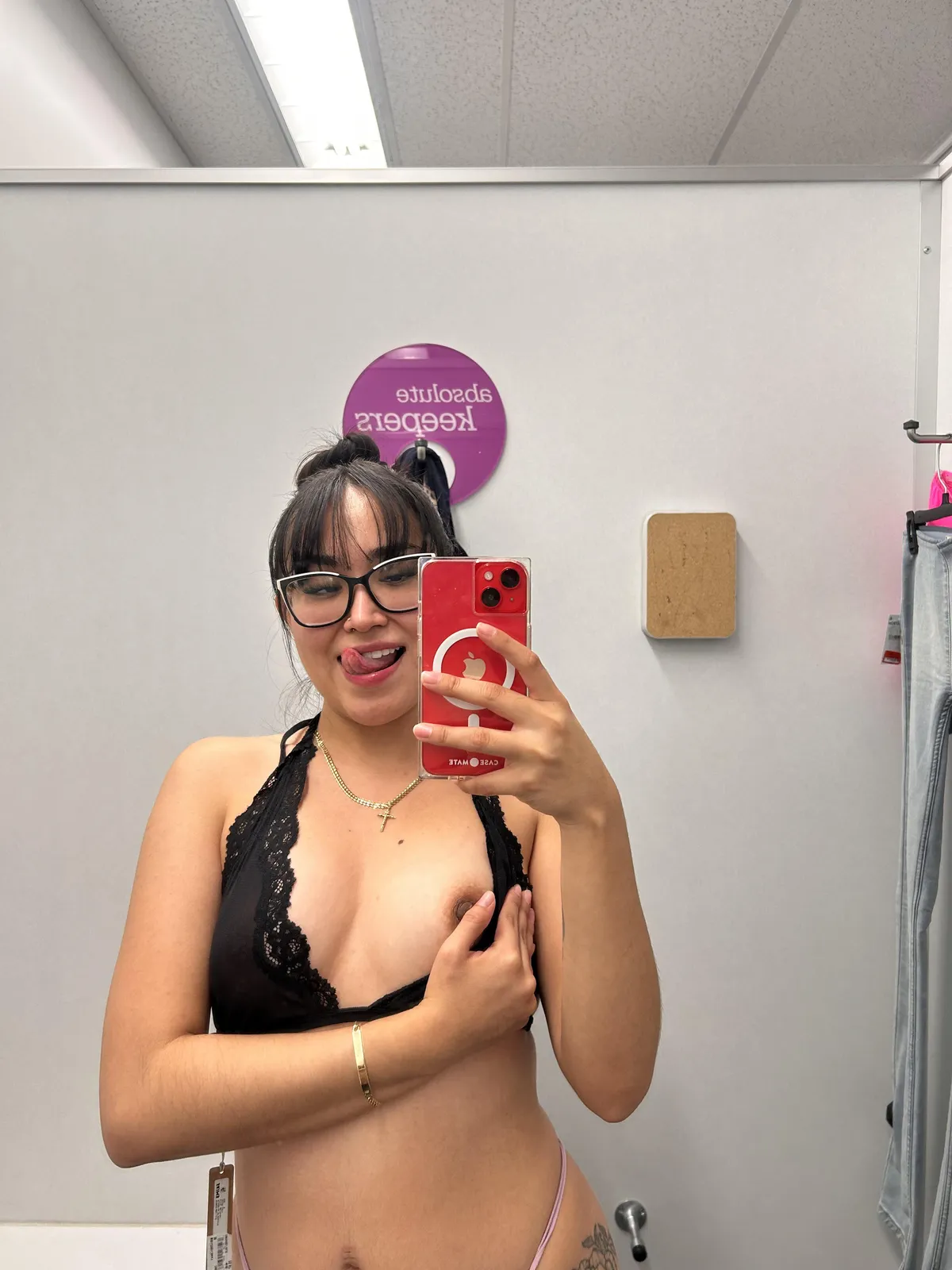 Naughty in the fitting room