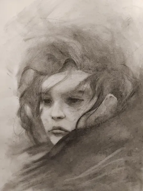 No name, u/0pime0, charcoal, 2024