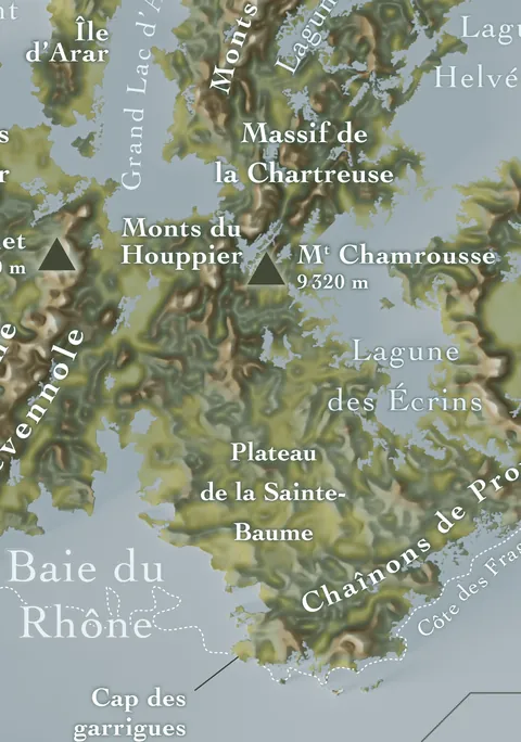 La France des Massifs Forestiers [OC]