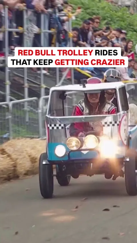 Red Bull Trolley Rides that keep getting crazier 