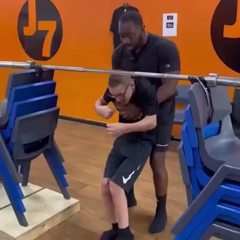 Javeno Mclean opens a free gym dedicated to people with disabilities and dementia.