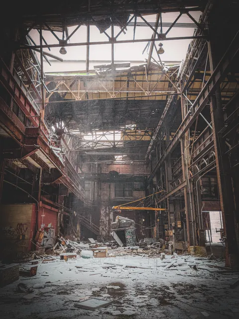 Abandoned factory in Massachusetts