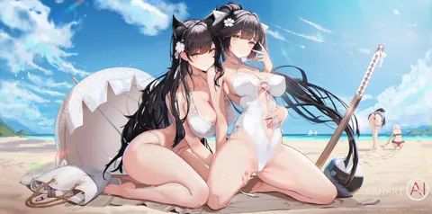 [Azur Lane] Takao Family by (@AlanCA97)