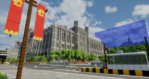 I Spent 700 Hours Building My University Campus in Minecraft