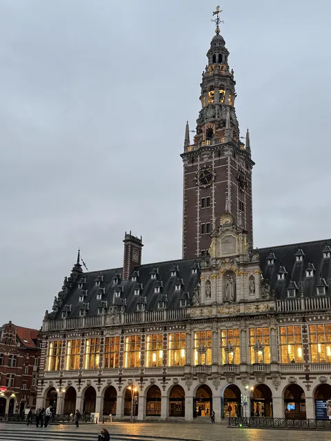 Main library of the Catholic university of Leuven, Belgium. [OC]