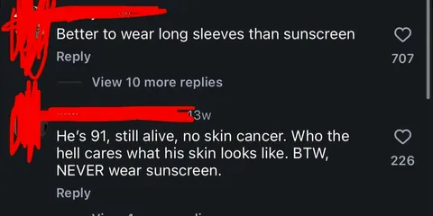 Why tf is everyone anti-sunscreen now???
