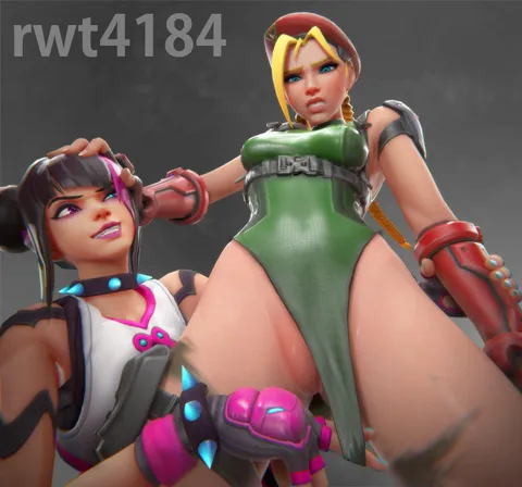 Kiriko and Widowmaker. (rwt4184)